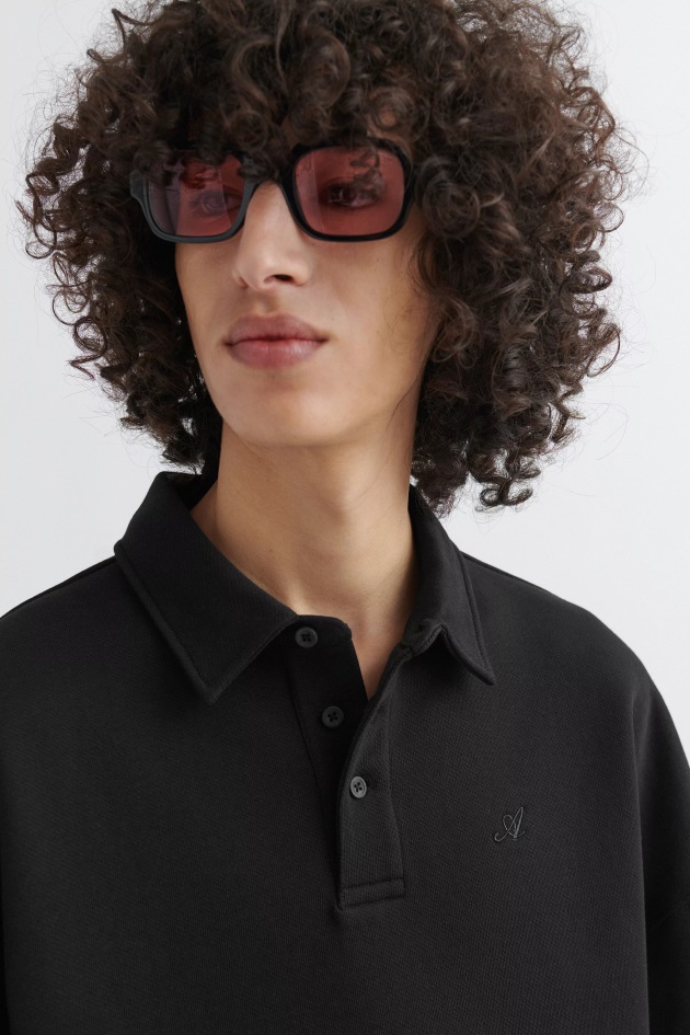 óculos De Sol Axel Arigato Preto Rosa Nova
