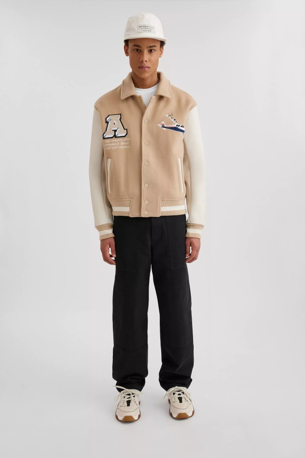 Mayday Varsity Bomber Axel Arigato Bege