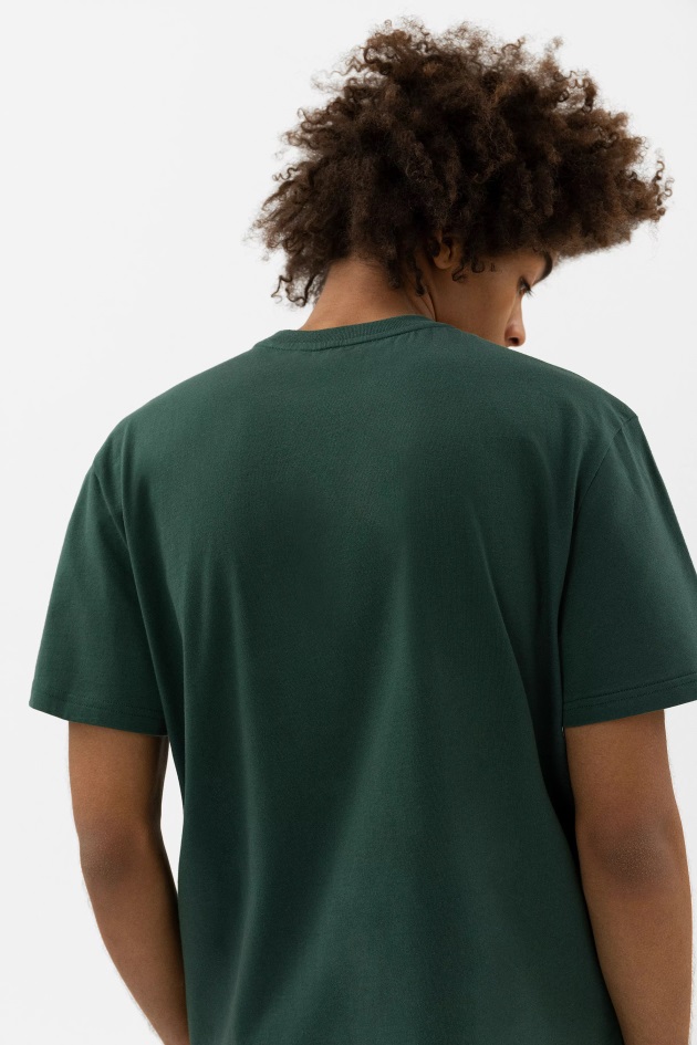 Camiseta Com Logotipo De Foco Verde Axel Arigato