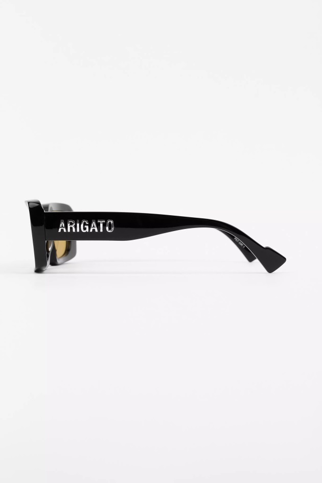 Axel Arigato Arena óculos De Sol Retangulares Preto Amarelo