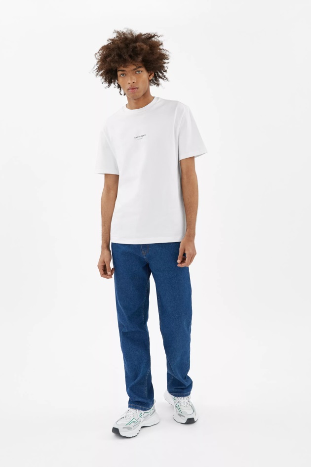 Axel Arigato Camiseta Com Logo De Foco Branco