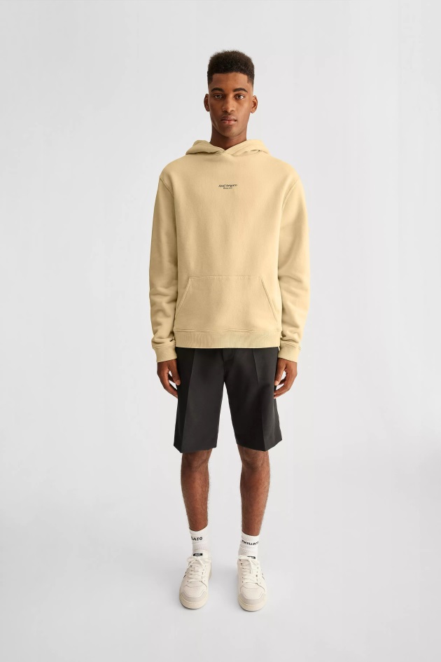Axel Arigato Moletom Com Logotipo De Foco Amarelo Natural