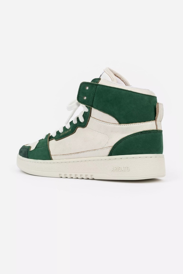 Axel Arigato White Kale Green Dice Tênis Hi