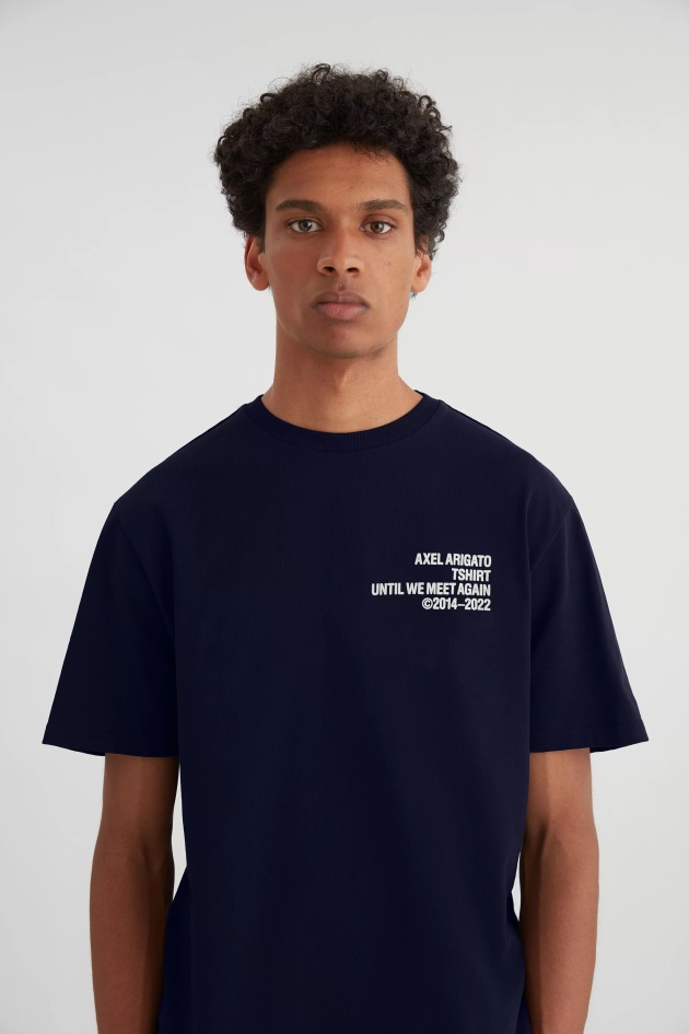 Camiseta Escape Axel Azul Marinho Axel Arigato