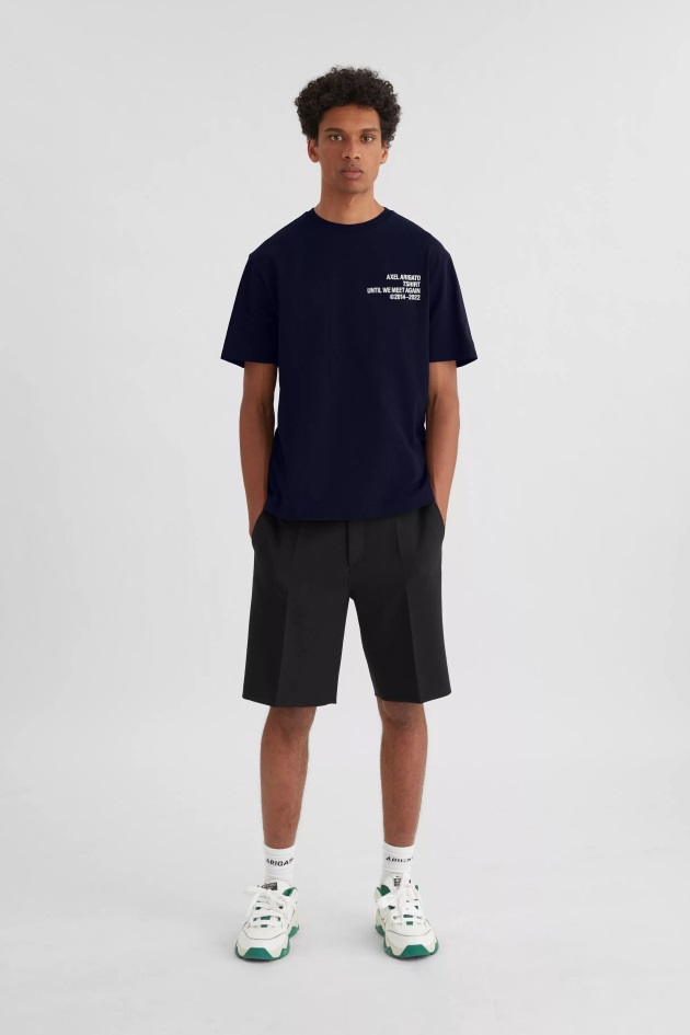 Camiseta Escape Axel Azul Marinho Axel Arigato