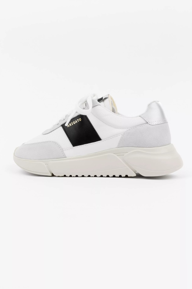 Axel Arigato Genesis Vintage Runner Branco Preto Prata