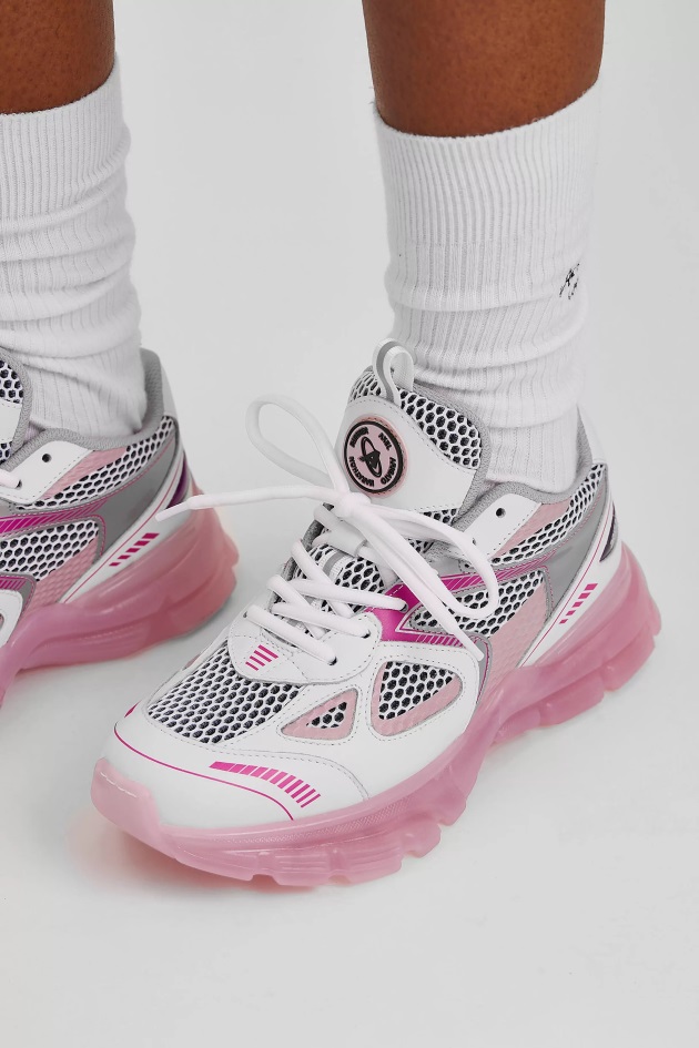 Axel Arigato Maratonista Branco Rosa