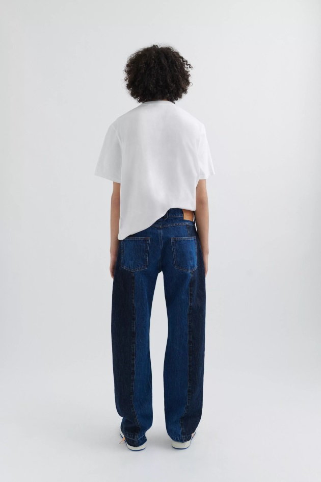 Jeans Híbrido Azul Médio Azul Escuro Axel Arigato