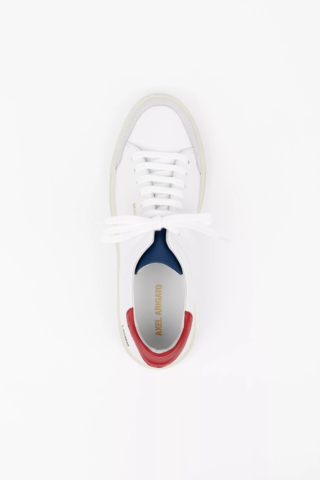 Clean 90 Triple Axel Arigato Branco Vermelho Azul