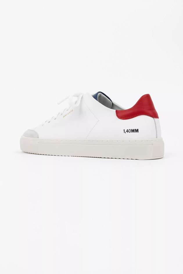 Clean 90 Triple Axel Arigato Branco Vermelho Azul