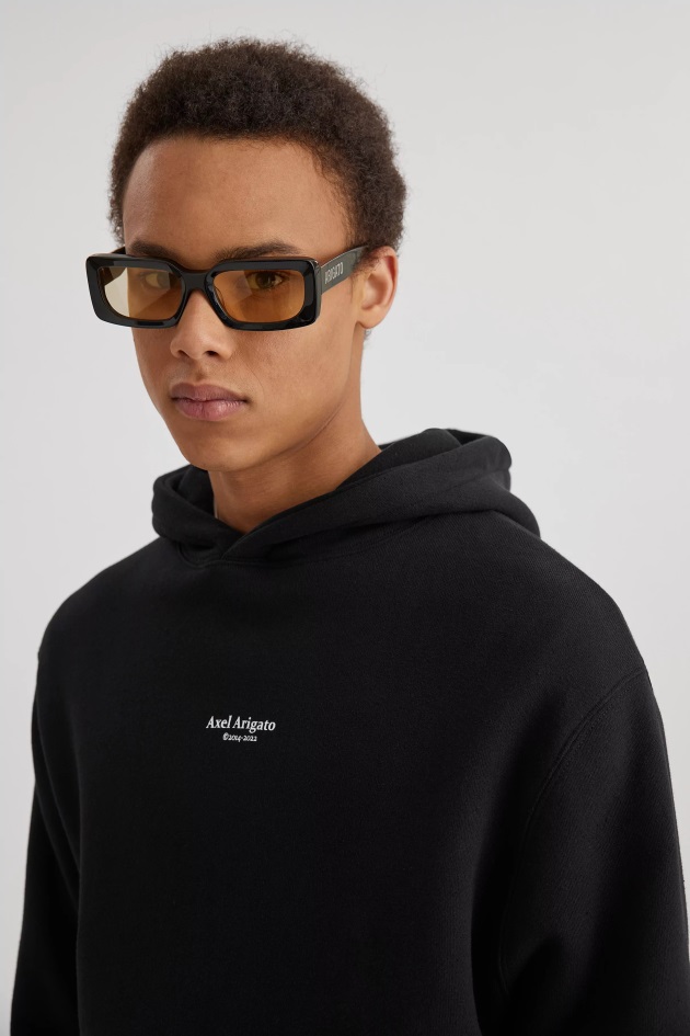 Focus Logo Moletom Com Capuz Axel Arigato Preto