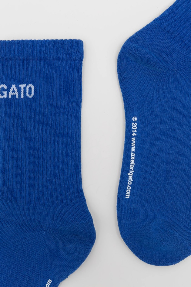Axel Arigato Marca Azul Arigato Logo Meias Tubo