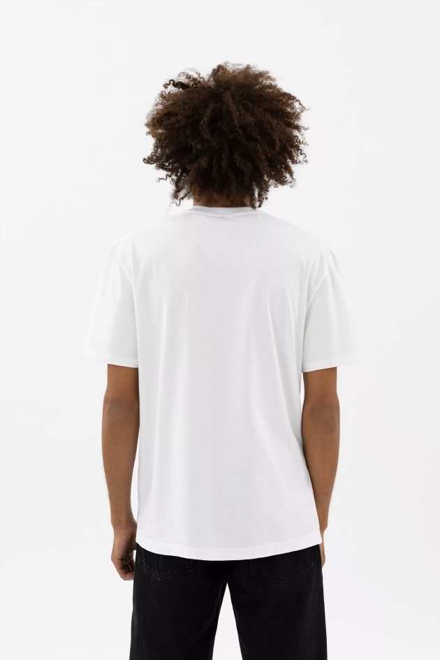 Camiseta Axel Arigato Monograma Branca