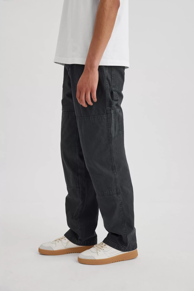 Axel Arigato Calça Preta Lavada
