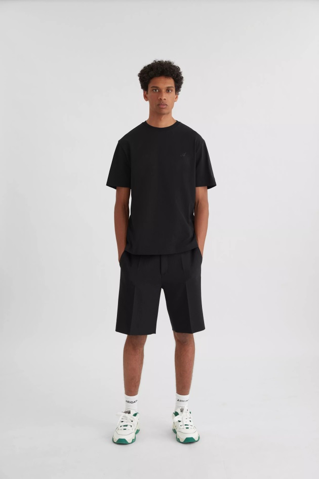Camiseta De Assinatura Preta Axel Arigato