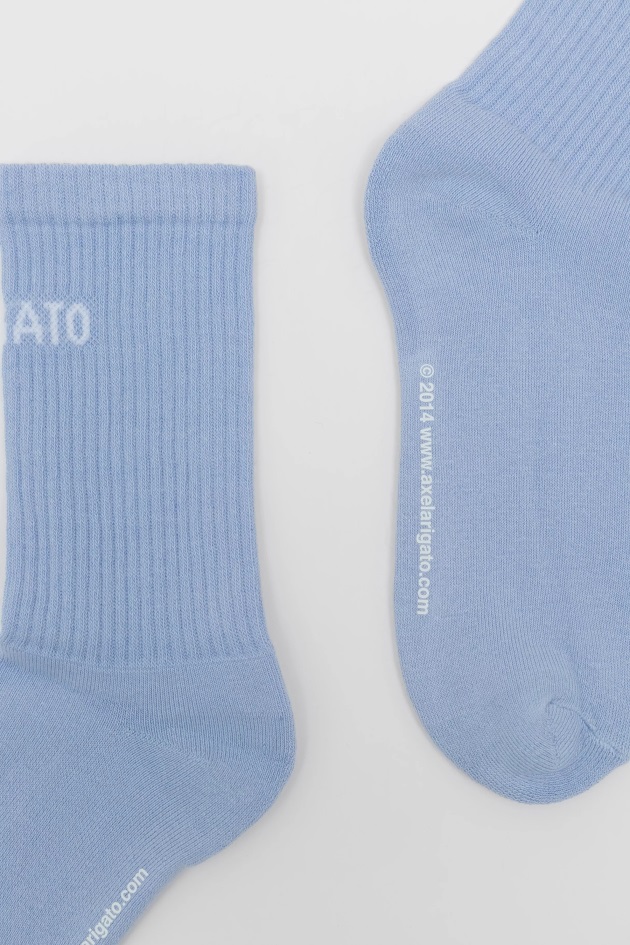 Arigato Logotipo Tubo Meias Axel Arigato Skyway Azul