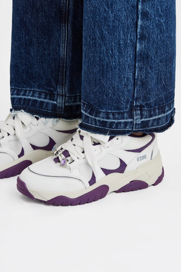 Axel Arigato Peixe-gato Roxo Branco Lo