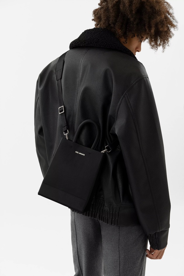 Bolsa De Compras Mini Black Axel Arigato