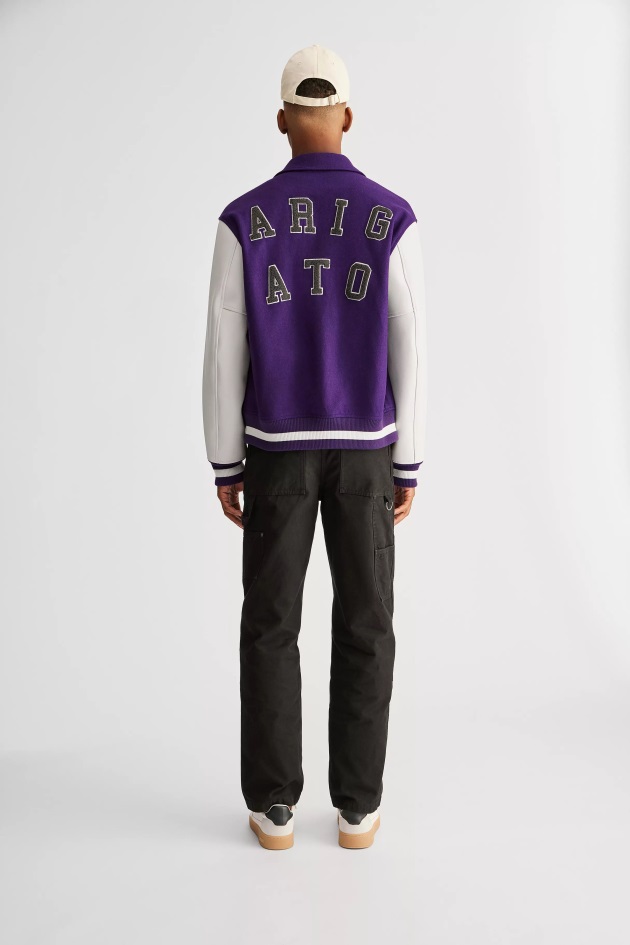 Axel Arigato Roxo Mayday Varsity Bomber