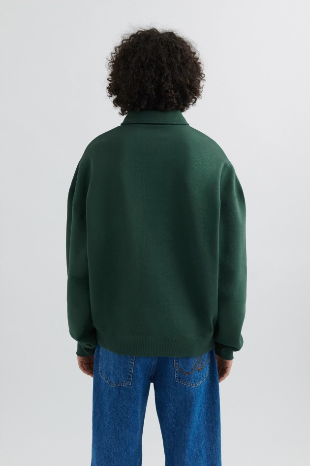 Assinatura Moletom Polo Axel Arigato Verde Escuro