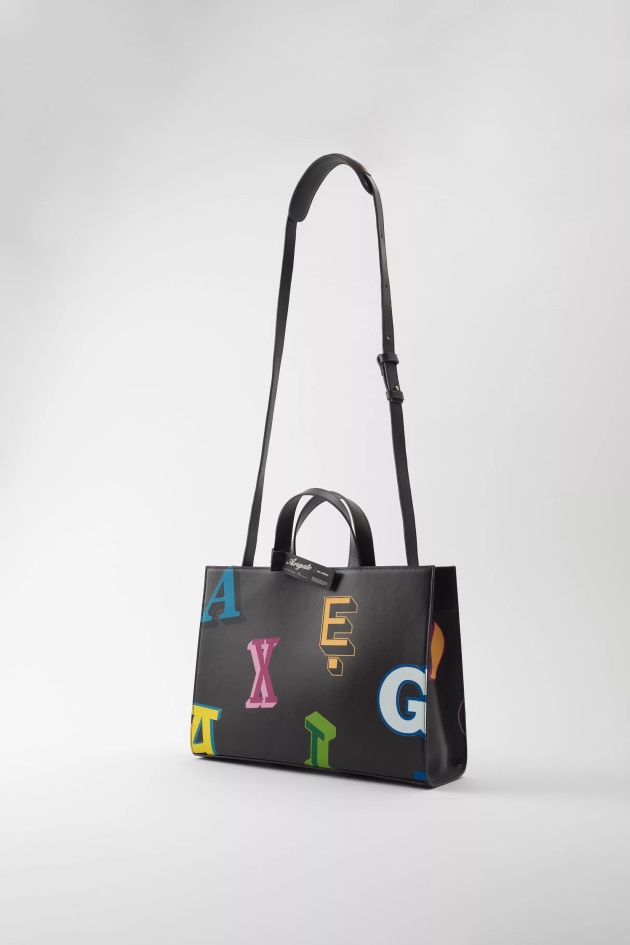 Arigato Bolsa De Cidade Monograma Axel Arigato Marrom Escuro