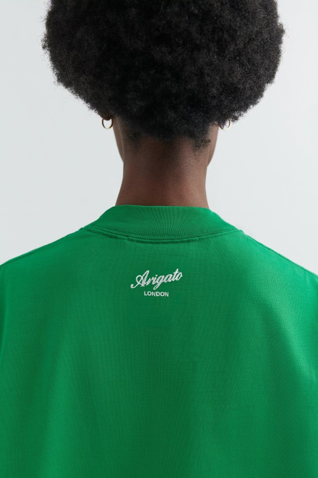 Axel Arigato Fórmula T-shirt Oversized Verde Alegre