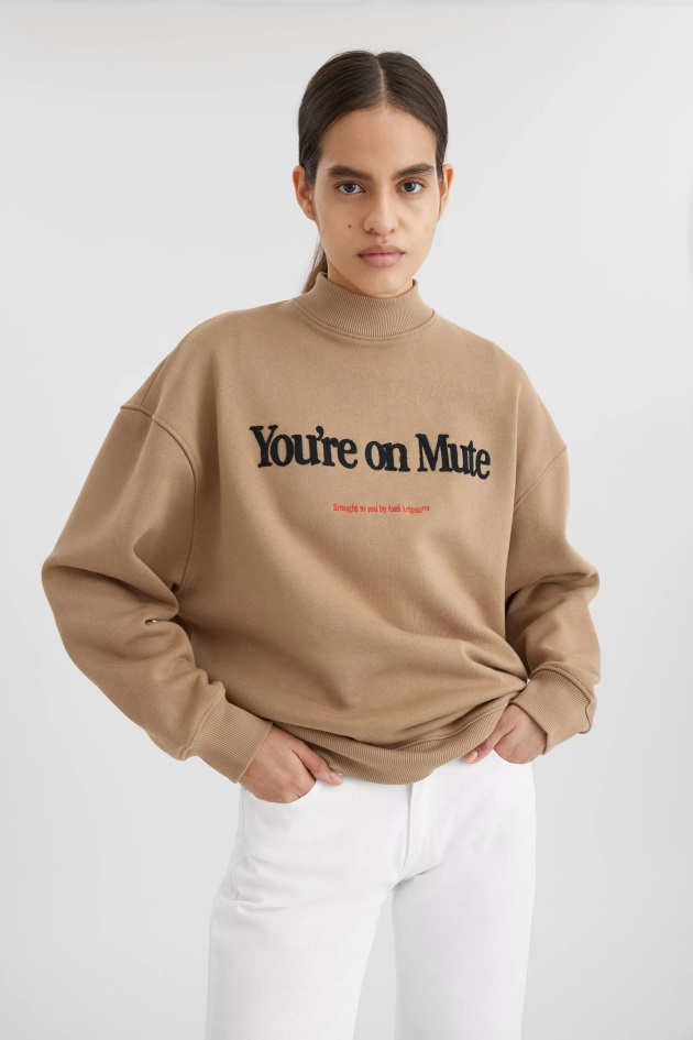 Moletom Axel Arigato Camel Bege Mudo