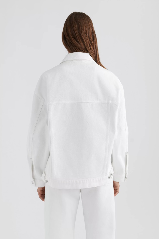 Jaqueta Jeans Rory Axel Arigato Branco