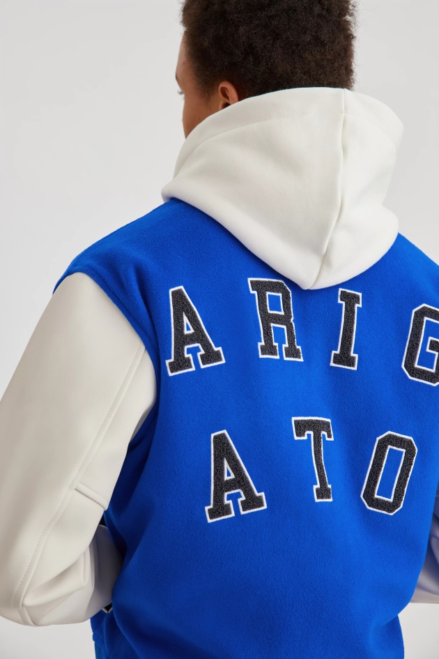 Axel Arigato Mayday Varsity Bomber Marca Azul