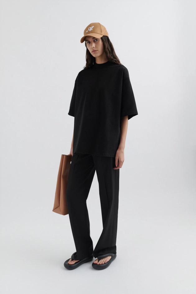 Camiseta Oversized Axel Arigato Fórmula Preta