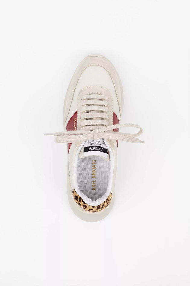 Axel Arigato Cremino Bordeaux Leopardo Genesis Vintage Runner