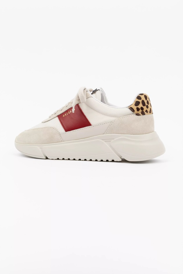 Axel Arigato Cremino Bordeaux Leopardo Genesis Vintage Runner
