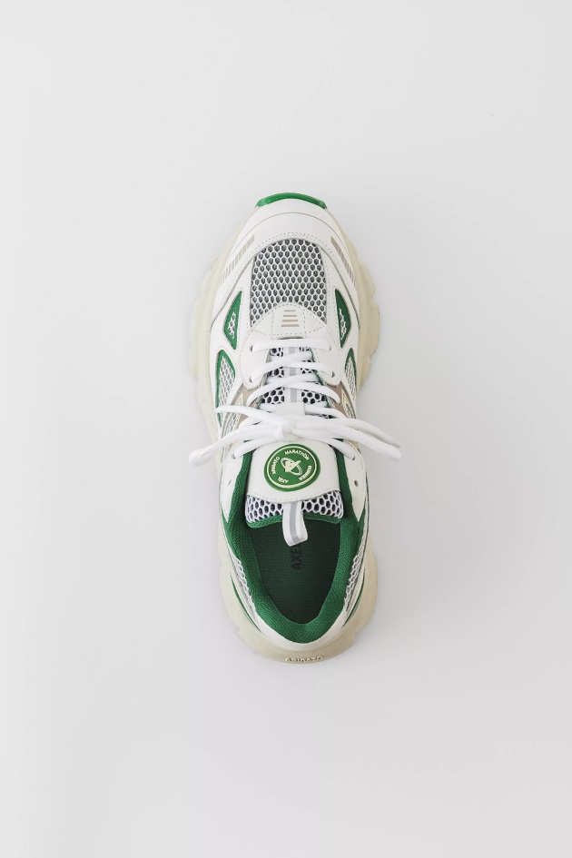 Maratonista Axel Arigato Branco Couve Verde