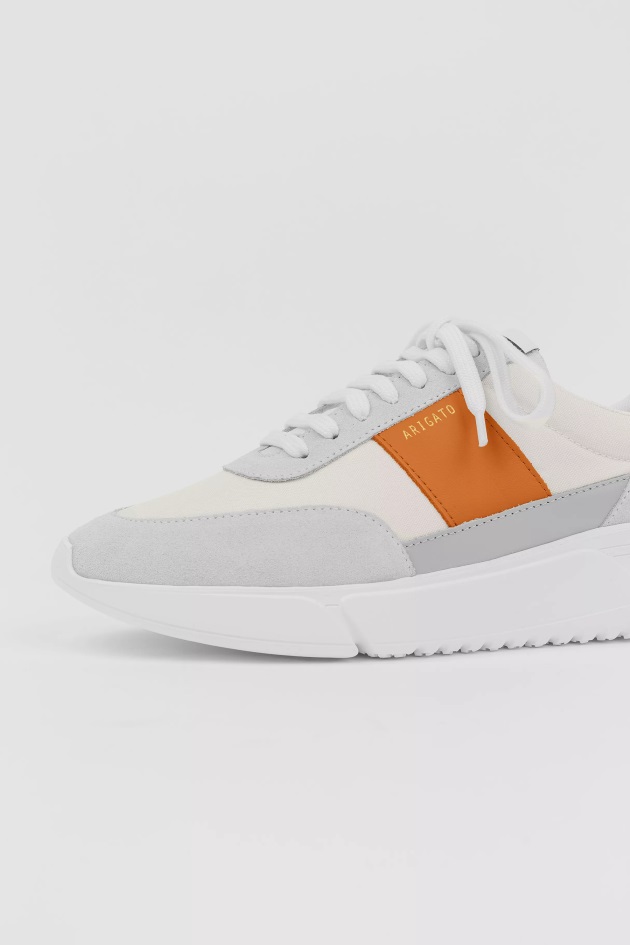 Genesis Vintage Runner Branco Laranja Axel Arigato
