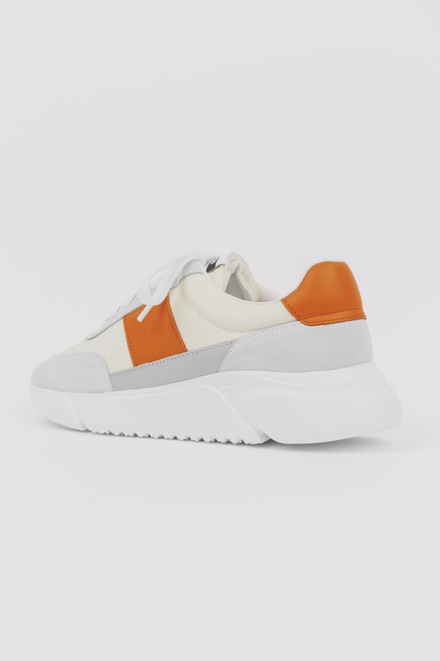 Genesis Vintage Runner Branco Laranja Axel Arigato