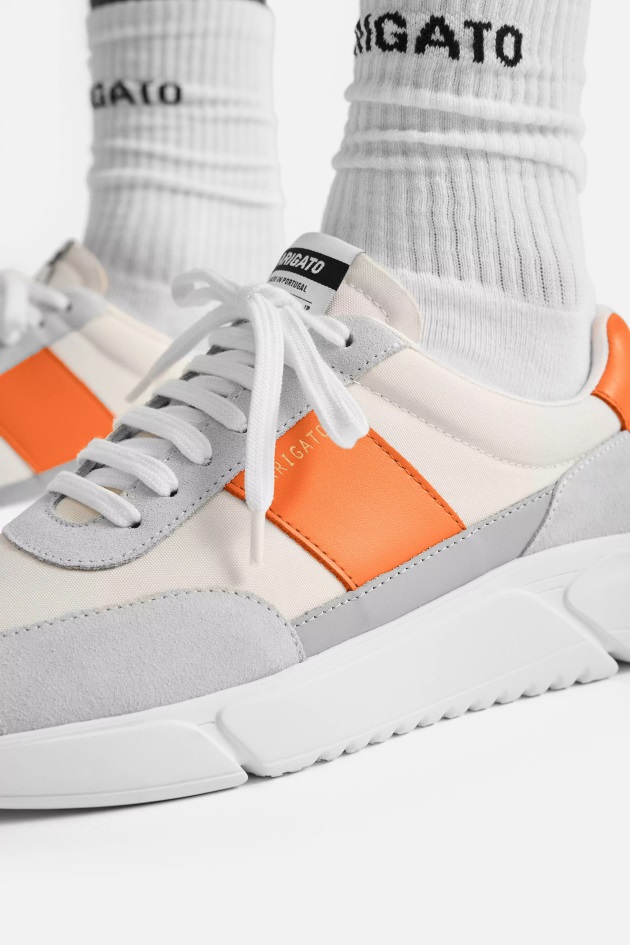 Genesis Vintage Runner Branco Laranja Axel Arigato