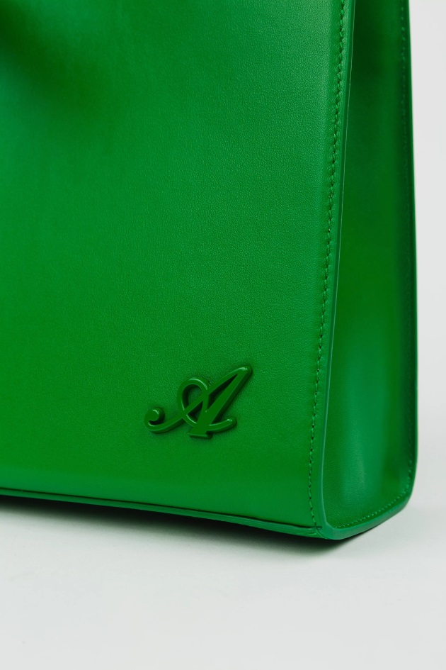 Bolsa De Couro De Rotina Axel Arigato Jolly Green