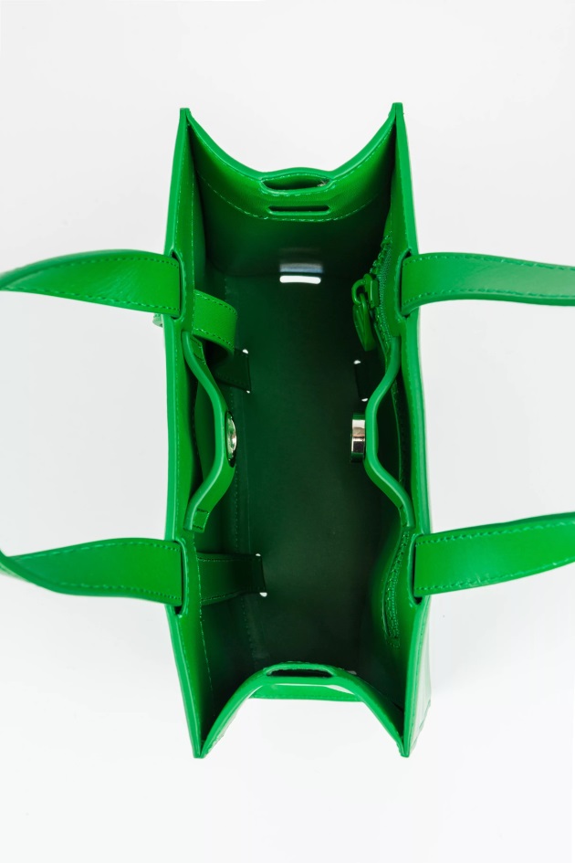 Bolsa De Couro De Rotina Axel Arigato Jolly Green