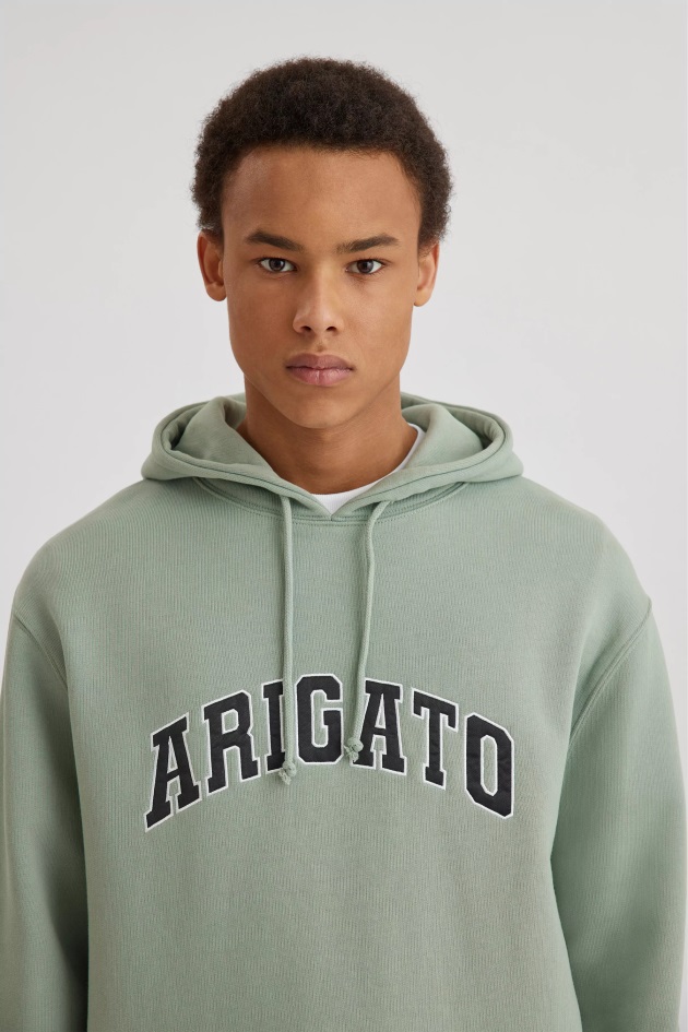 Axel Arigato Moletom Com Logotipo Da Faculdade Do Bloco Belga