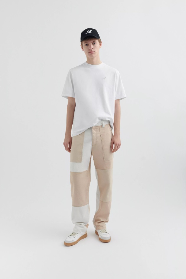 Calça Patch Axel Arigato Bege Bege Claro
