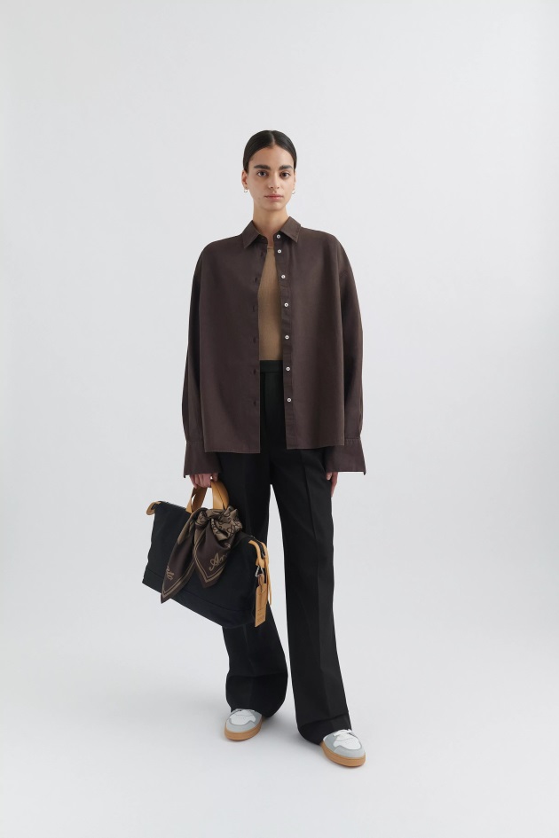Axel Arigato Rede Camisa Oversized Molﾨﾦ