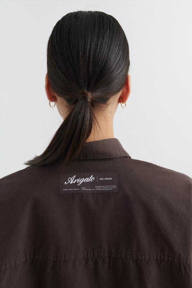 Axel Arigato Rede Camisa Oversized Molﾨﾦ