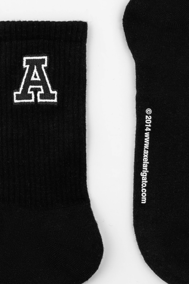 Axel Arigato Meias De Tubo Homeschool Preto
