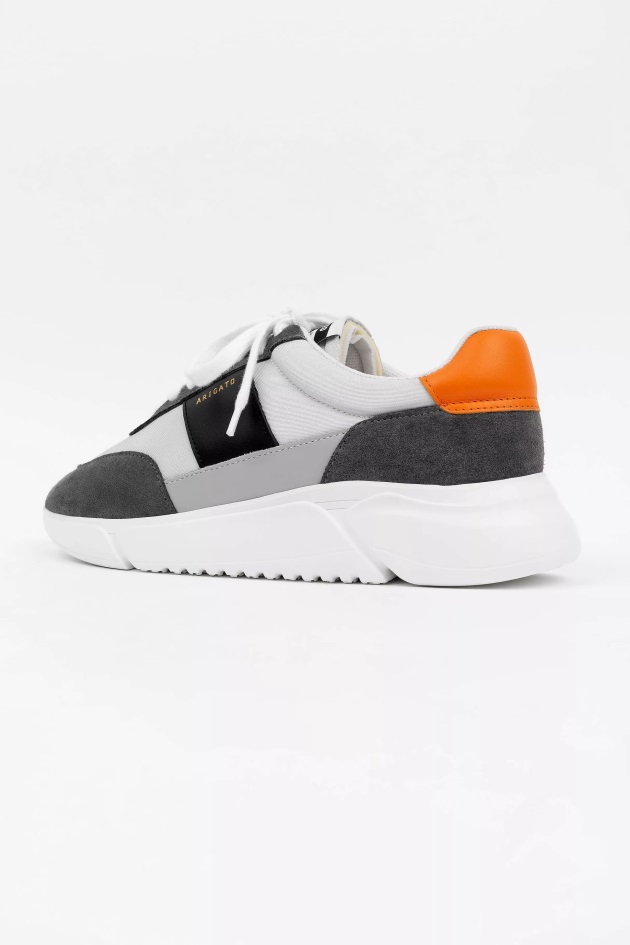 Axel Arigato Cinza Claro Preto Genesis Vintage Runner