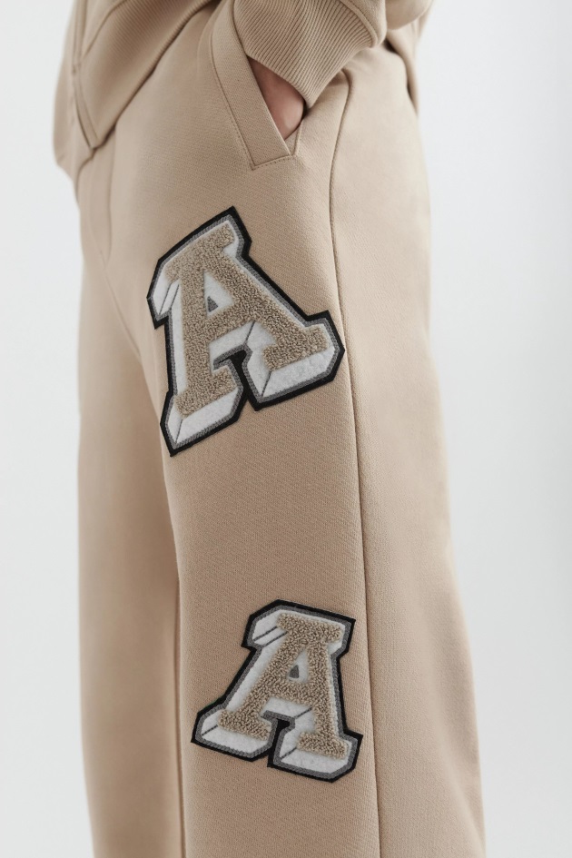 Calça De Moletom Axel Arigato Ilusão Taupe Claro