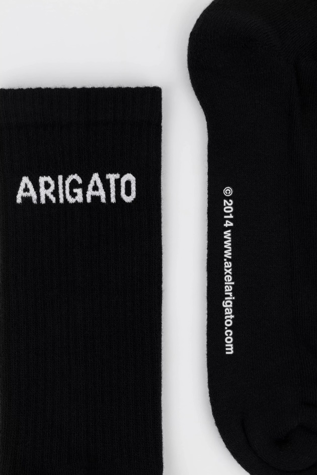 Axel Arigato Arigato Logo Meias Tubo Preto