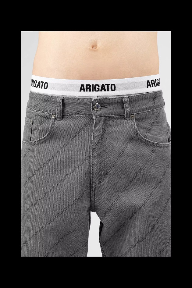 Boxer Com Assinatura De 2 Pacotes Cinza Axel Arigato