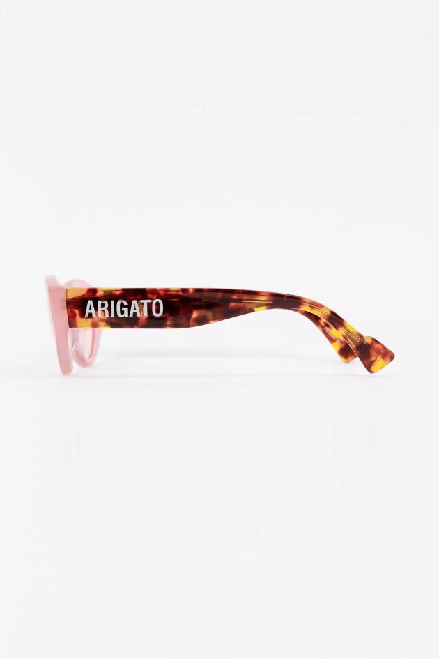 óculos De Sol Gatinho Axel Arigato Rosa Leitoso Havana Tonia