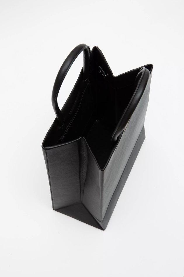 Saco De Compras Médio Preto Axel Arigato