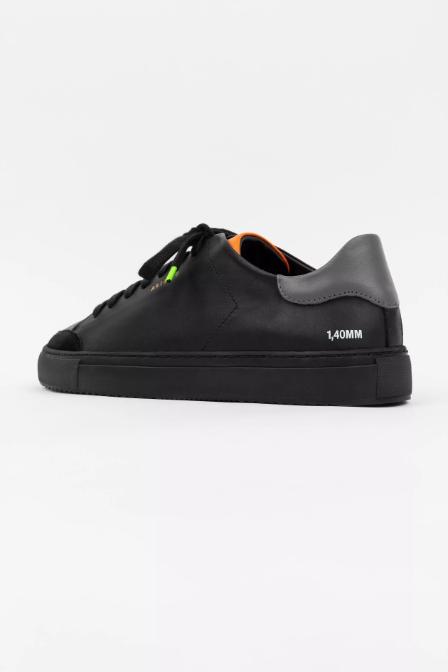 Axel Arigato Clean 90 Triplo Preto Cinza Laranja